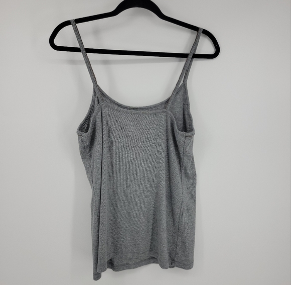 Mossimo Womens Grey Tank with Metallic Thread Detail Size xxl - Picture 3 of 11